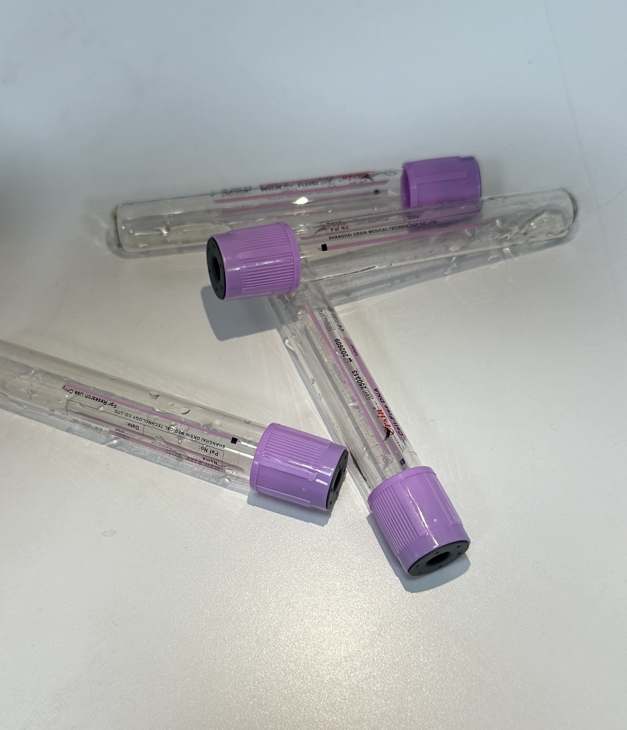 Customizable Cell Free DNA Precise Non Invasive Prenatal Testing NIPT Tube